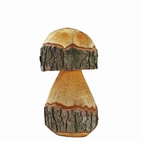 Champignons déco h.30cm en bois