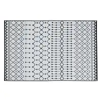 Tapis d'extérieur réversible Jacquard AGADIR- L.240 x l.160 cm  Tapis d'extérieur réversible Jacquard AGADIR- L.240 x l.160 cm