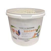 Terre de diatomée Blanche qualité alimentaire - Seau 2.5kg