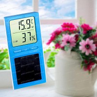 Thermomètre et hygromètre solaire