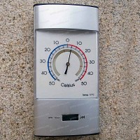 Thermomètre d'exterieur mini maxi