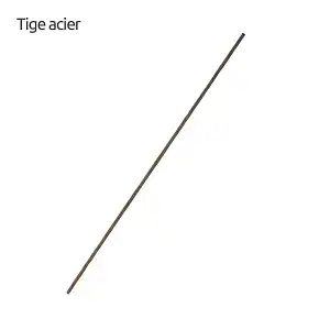 Lien vers un produit variante ou accessoire : Tige acier 50 cm - Rallonge guide de taille pour buis