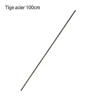 Tige acier L.100cm x D.8mm