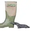 Tire bottes en fonte Chien
