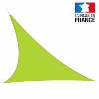Voile triangulaire extensible Easy Sail 5m x 5m x 5m VERT ANIS