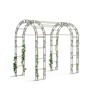 Tonnelle en fer 4 pieds Arcade 3.80m2