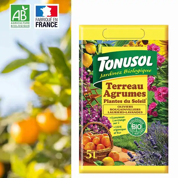 tonusol terreau agrumes lavande