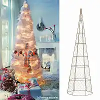 Topiaire Cone 140cm couleur brun  Topiaire Cone 140cm couleur brun