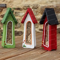 Tour abri à insectes h.42cm couleur
