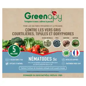 Nématodes Sc anti Vers gris, Courtilières, Doryphores, Tipules, Capnodes