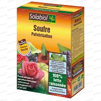 Soufre contre oidium, tache noire, Maladie des Rosiers 400g