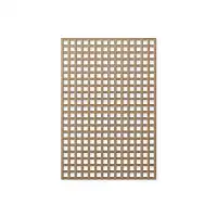 Treillage en bois maille carrée 47mm 1.00m x 1.50m BOIS NATUREL