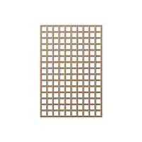 Treillage en bois maille carrée 75mm 1.00m x 1.50m BOIS NATUREL