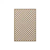 Treillage en bois maille losange 47mm 1.00m x 1.50m Bois naturel