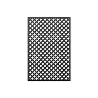 Treillage en bois maille losange 47mm 1.00m x 1.50m NOIR