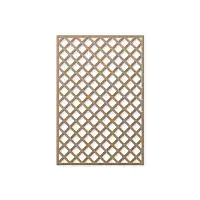 Treillage en bois maille losange 75mm 1.00m x 1.50m Bois naturel