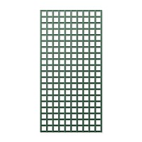 Treillage maille carrée 75mm 1.00m x 2.00m VERT