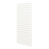 Treillage maille carrée 75mm 1.00m x 2.00m BLANC