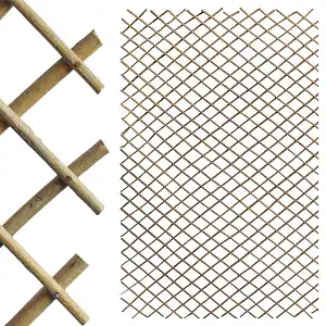 Treillage en bois acacia 110x180cm