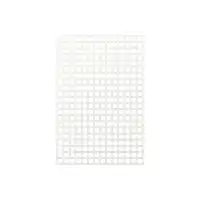 Treillage en bois maille carrée 47mm 1.00m x 1.50m BLANC