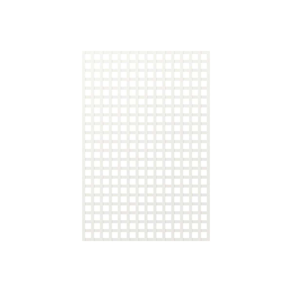 treillage blanc 1 5x1m carre 47mm