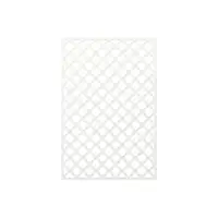Treillage en bois maille losange 75mm 1.00m x 1.50m BLANC