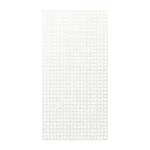 Treillage en bois L.2m x l.1m - blanc- panneau rectangle, maille carrée 30mm