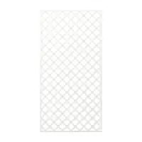 Treillage en bois maille losange 75mm 1.00m x 2.00m BLANC