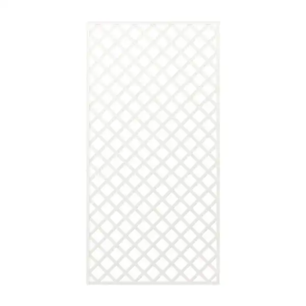 treillage blanc 1x2m losange 75mm treillage blanc 1x2m losange 75mm
