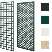 Treillis bois - panneau standard ou renforcé - maille losange ou carrée - couleur au choix