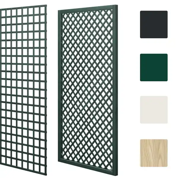 treillage bois differente forme couleur modele 2