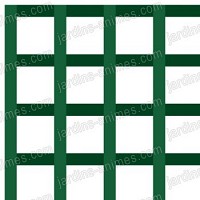 Treillage maille carrée 75mm 1.00m x 2.00m VERT