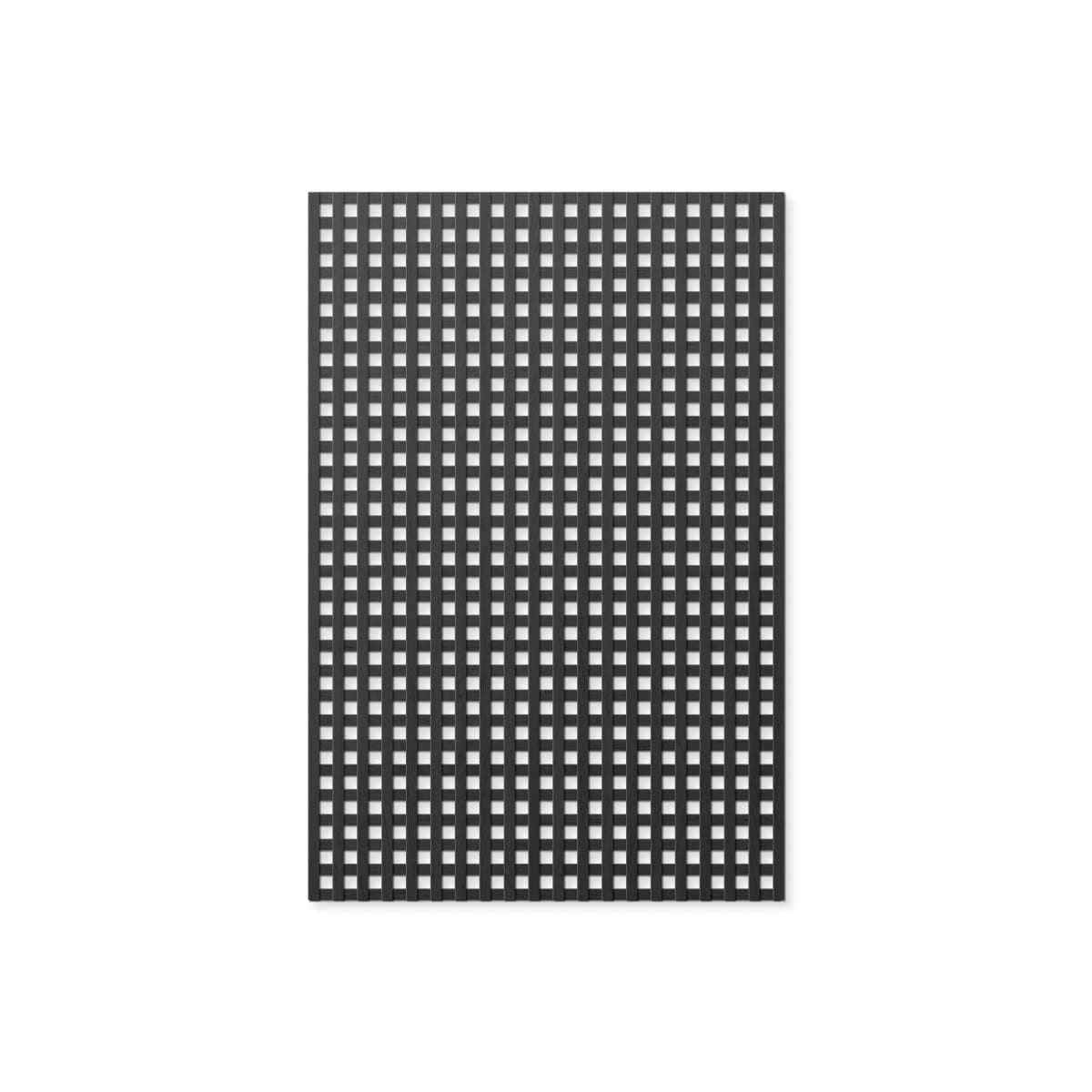 treillage noir 1 5x1m carre 30mm