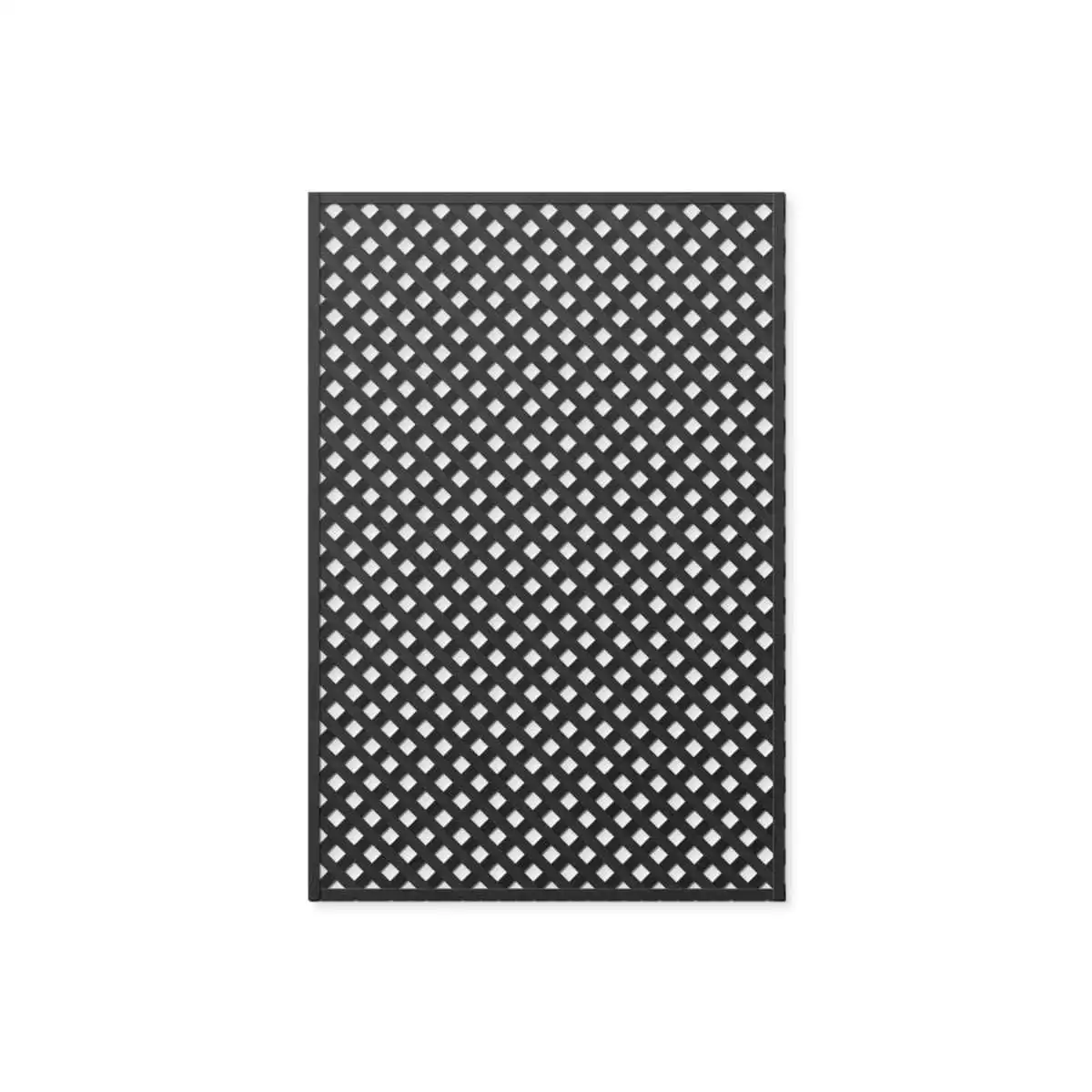 Treillage en bois maille losange 30mm 1.00m x 1.50m NOIR  Treillage en bois maille losange 30mm 1.00m x 1.50m NOIR