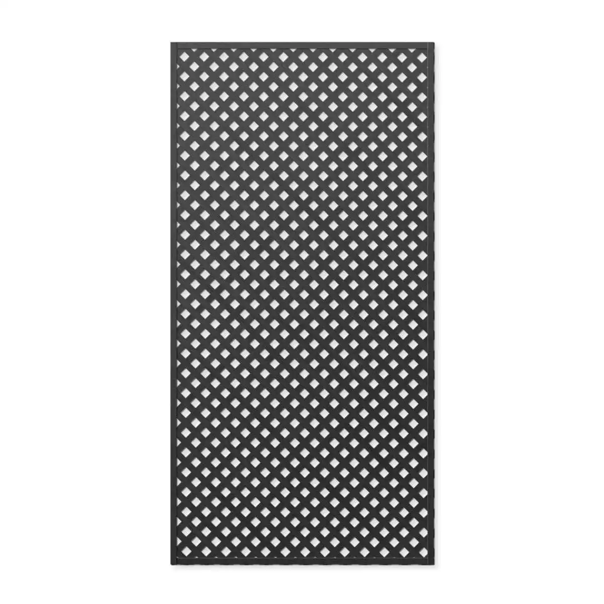Treillage en bois maille losange 30mm 1.00m x 2.00m NOIR  Treillage en bois maille losange 30mm 1.00m x 2.00m NOIR