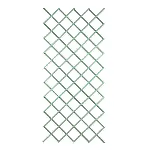 Treillis extensible vert en aluminium