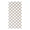 Treillage extensible en aluminium imitation bois H. 180cm