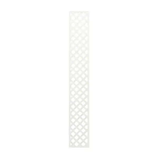 treillis colonne 0 3x2m losange 47mm blanc