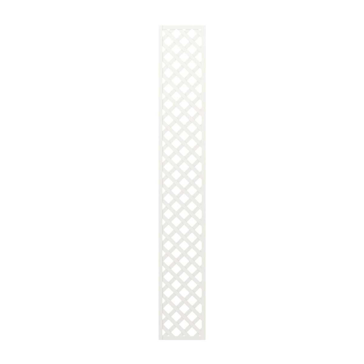 treillis colonne 0 3x2m losange 47mm blanc