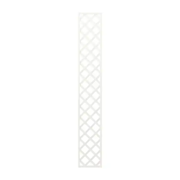 treillis colonne 0 3x2m losange 75mm blanc