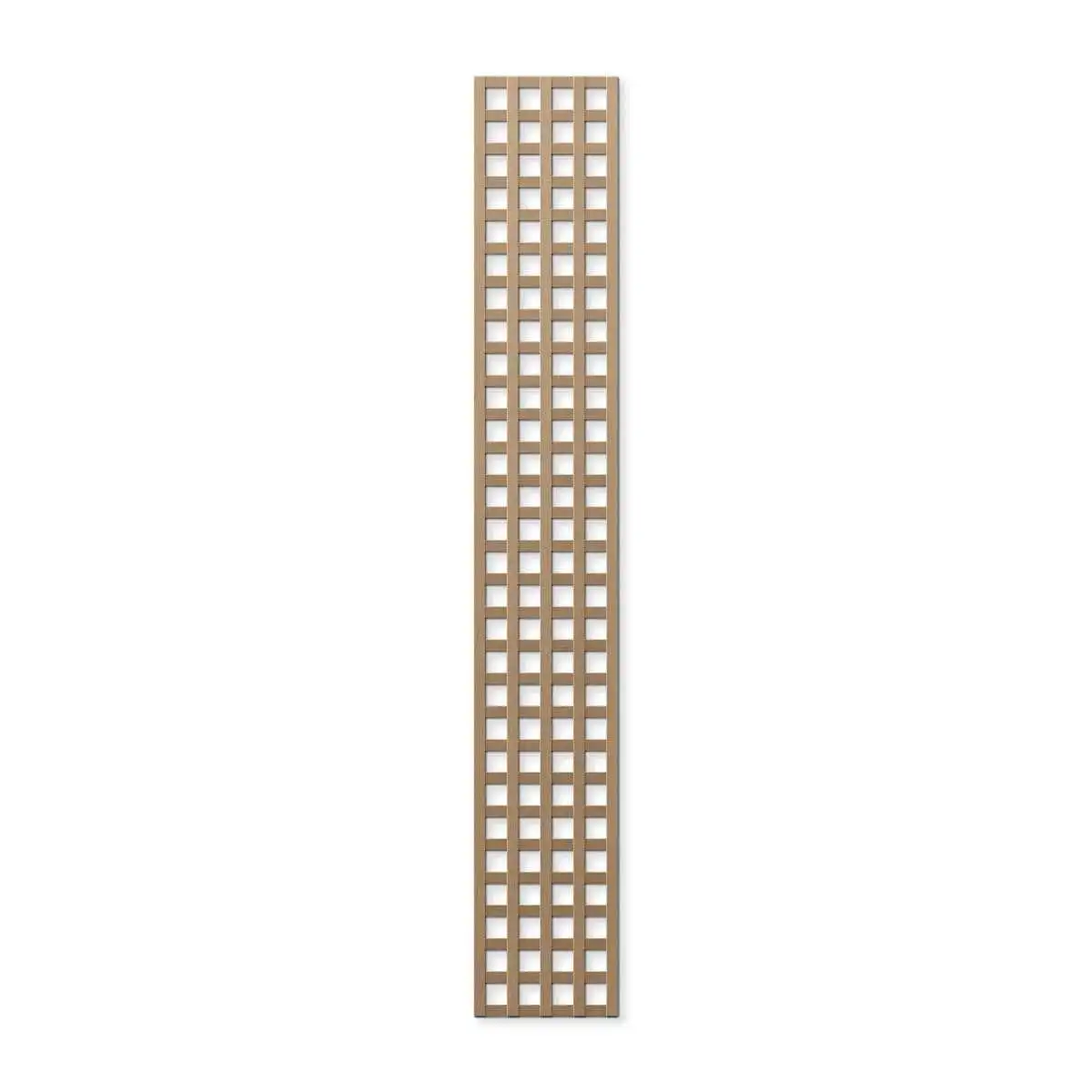 Treillage Colonne maille Carrée 47mm 0.30m x 2.00m Bois naturel  Treillage Colonne maille Carrée 47mm 0.30m x 2.00m Bois naturel