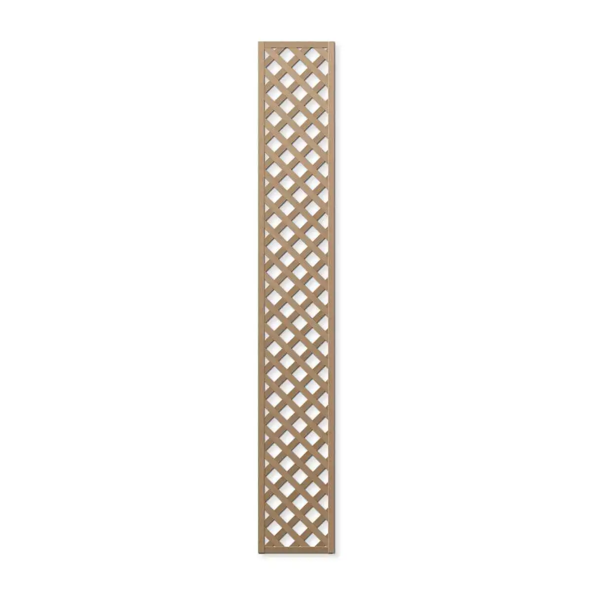 Treillage Colonne maille Losange 47mm 0.30m x 2.00m Bois naturel  Treillage Colonne maille Losange 47mm 0.30m x 2.00m Bois naturel