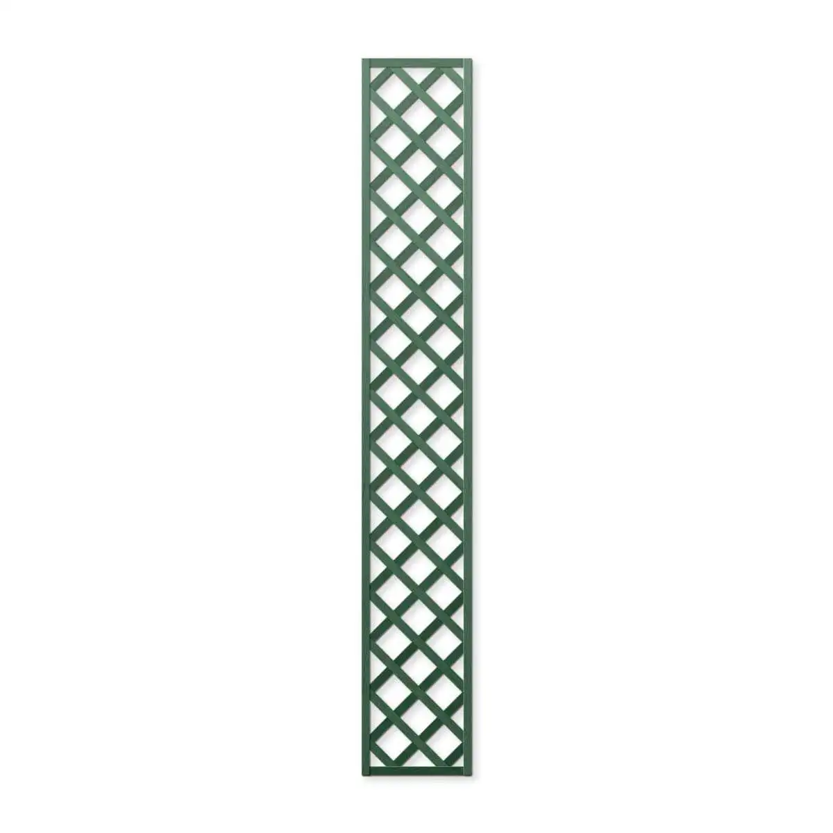 Treillage en bois Colonne maille Losange 75mm 0.30m x 2.00m VERT  Treillage en bois Colonne maille Losange 75mm 0.30m x 2.00m VERT