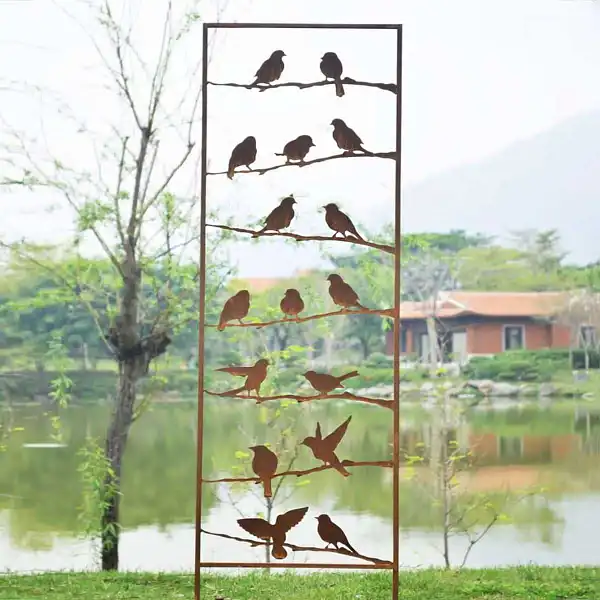 treillis deco metal oiseaux treillis deco metal oiseaux