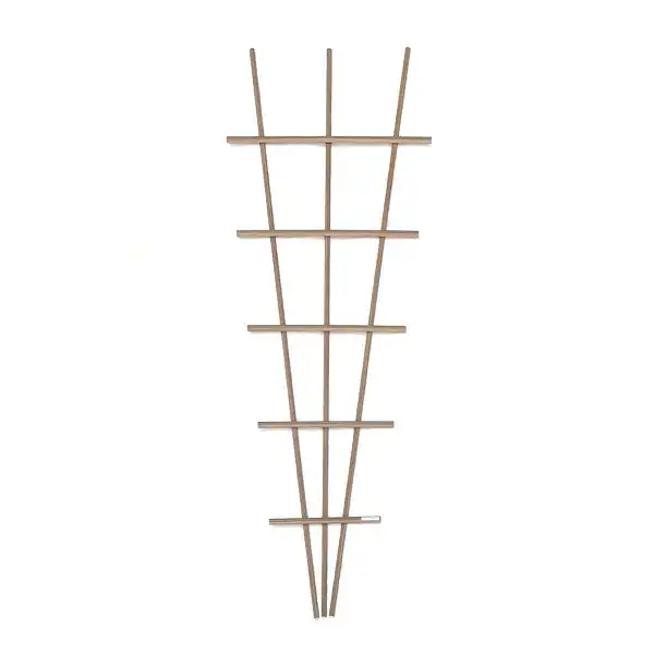 treillis evantail alu bois