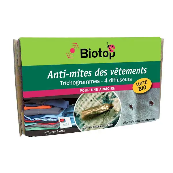 trichogramme anti mites vetement
