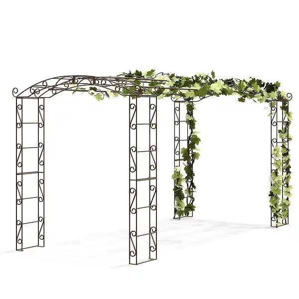 tunnel plante grimpante pagode