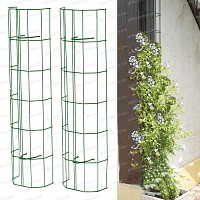 Tuteur cache gouttière à clips