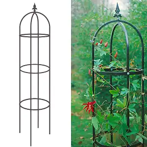 Tuteur colonne - Obélisque floral Haut. 2.40m