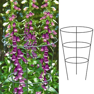 MuSheng（TM） Clips de Plantes Grimpantes de Jardin pour Le Soutien de Tiges de Plants de Tomates Souches et Tuteur de Pousse Droite pour Orchidée 40pcs 